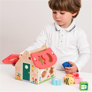 Shape sorting house